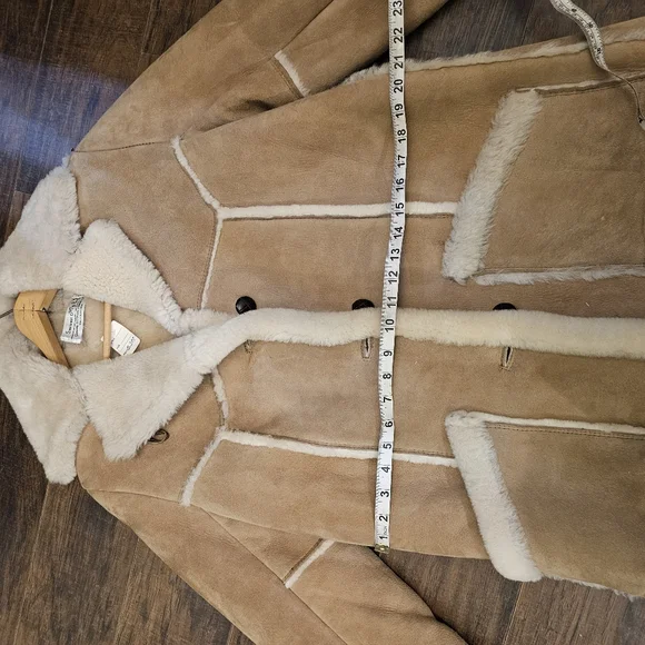 Genuine shirling vintage coat - Picture 8 of 14